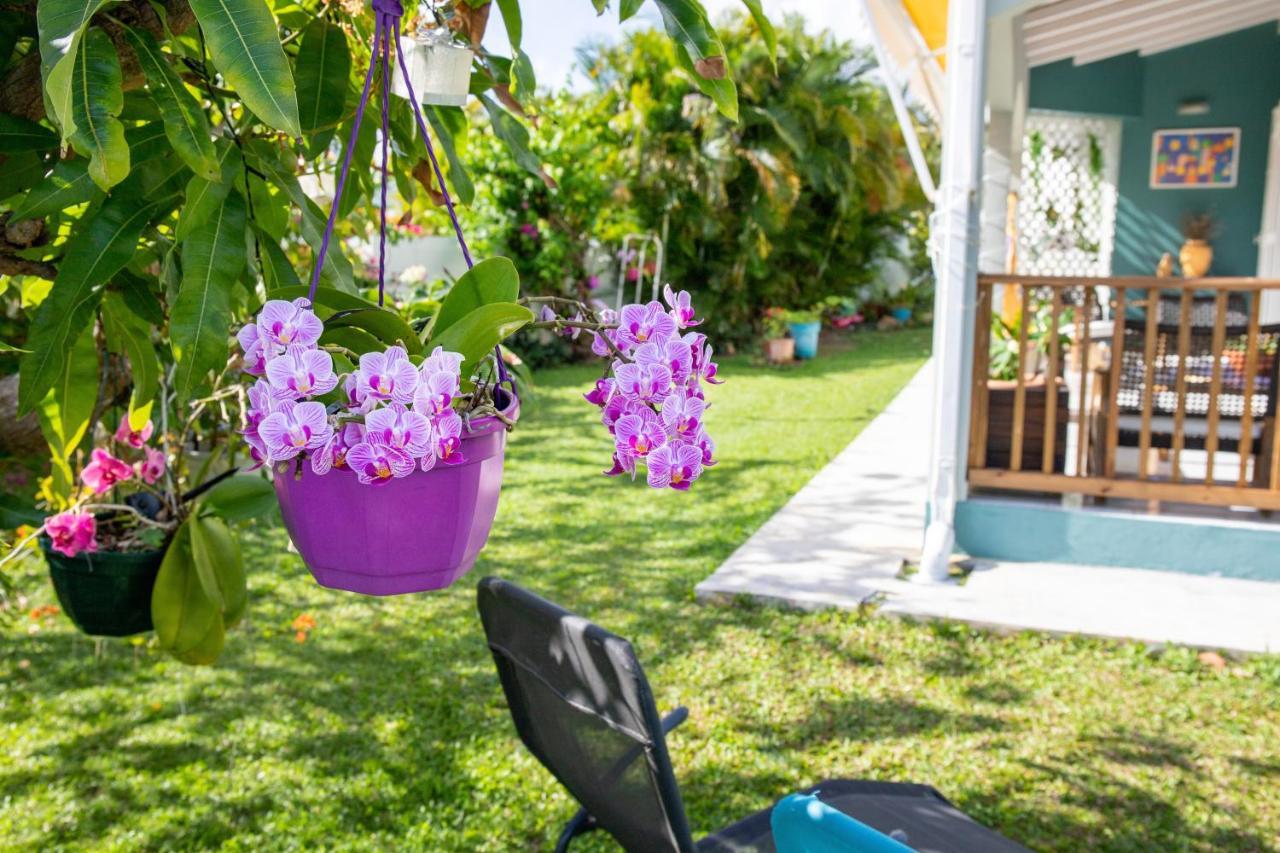 Villa L'Artist en bord de mer avec piscine privée Sainte-Rose Esterno foto